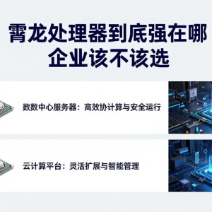 霄龙处理器到底强在哪 企业该不该选