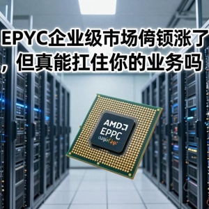 EPYC企业级市场份额涨了，但真能扛住你